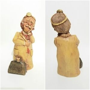 Vintage 1991 "Dr Forks" doctor figurine